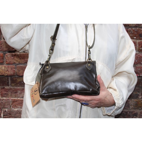 Francesca Mobile Phone Bag Dark Green